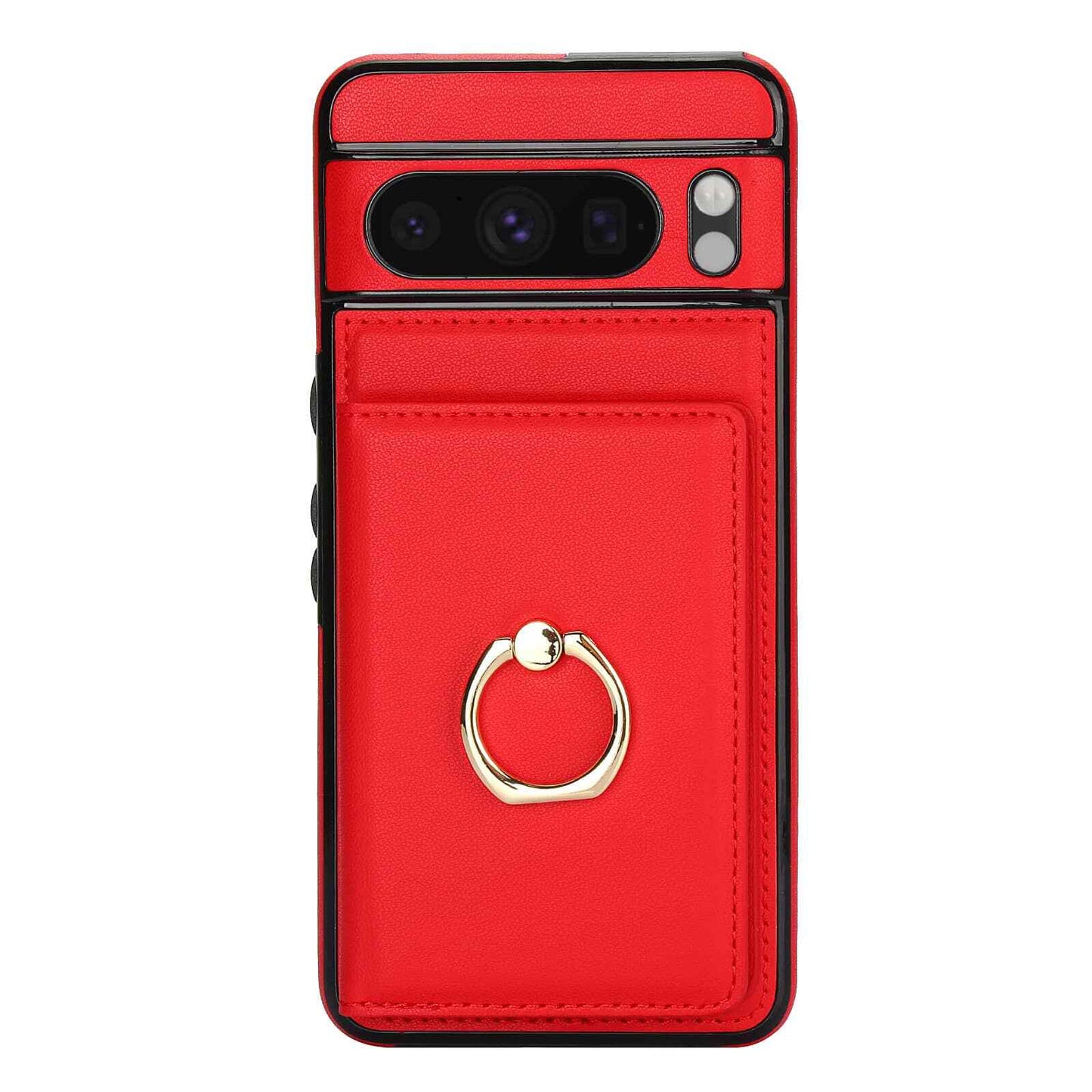 Wallet Case with Rotation Ring for Google Pixel 9 Pro XL/ 9 Pro/ 8 Pro/ 8A/ 6A