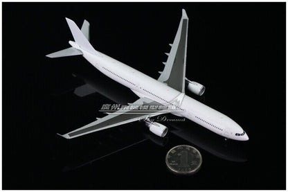 1:400 JC Wings AIRBUS A330-300 Passenger Blank Airplane Diecast Aircraft Model