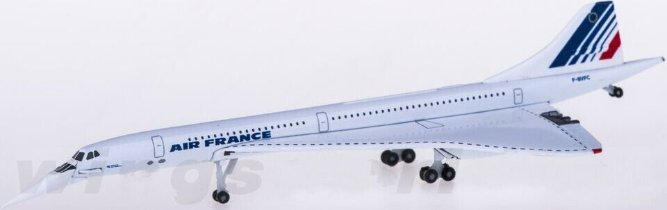 1:500 Herpa AIR FRANCE Concorde Passenger Airplane Diecast Aircraft Plane Model