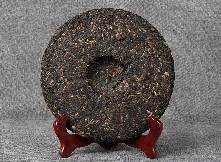 Yunnan Black Tea Dian Hong Old Tree Dianhong Feng Qing Red Black Tea Cake 357g