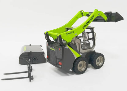 1:20 ZOOMLION ZS080V Skid-Steer Loader Construction Machine Diecast Model