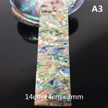 Abalone Shell Sheets Furniture Inlay Musical Instrument Accessories 14cm×4cm×2mm