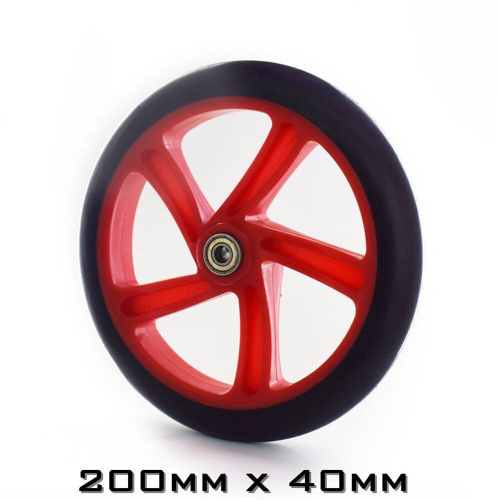 1pc 200/180/175/145/120/40/30/24mm Scooter Skating Wheel Tire PU Skateboard 12 V
