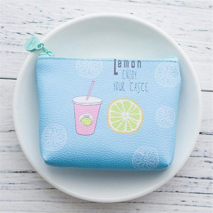 Women's Wallet Small Coin Pouch Bag Female Purse PU Leather Mini Money Key Card