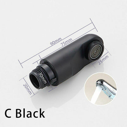 ABS Kitchen Tap Pull Out Parts Faucet Replacement Accessories Small Nozzle Head