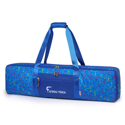 Waterproof Print Yoga Mat Storage Bag Portable Handbag Fitness Shoulder Bags