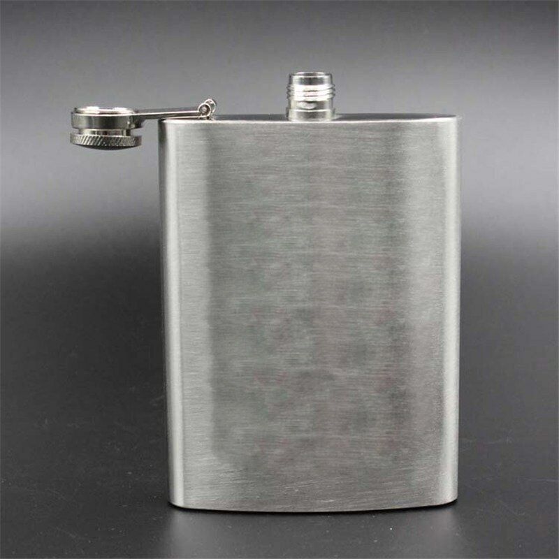 Hip Flask Set Stainless Steel Wine Bottle Drinkware Cup Portable Whiskey Liquor