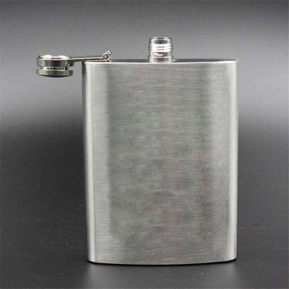 Hip Flask Set Stainless Steel Wine Bottle Drinkware Cup Portable Whiskey Liquor