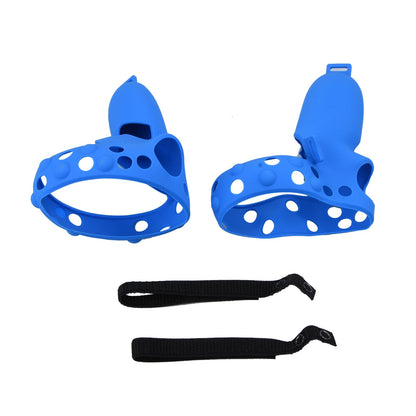 2Pcs Silicone Handle Grip Cover Protect Sleeve Strap For Oculus Quest 2 VR aq