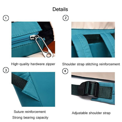 Backpacks School Bags Fashion Waterproof Anti-theft Business Laptop Oxford Pack