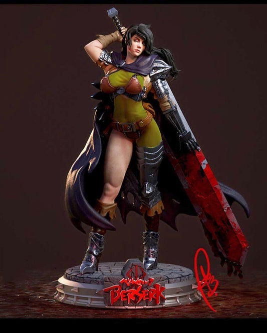 1/24 resin figure model Game Character Female Gus Guts Unassembled Unpainted