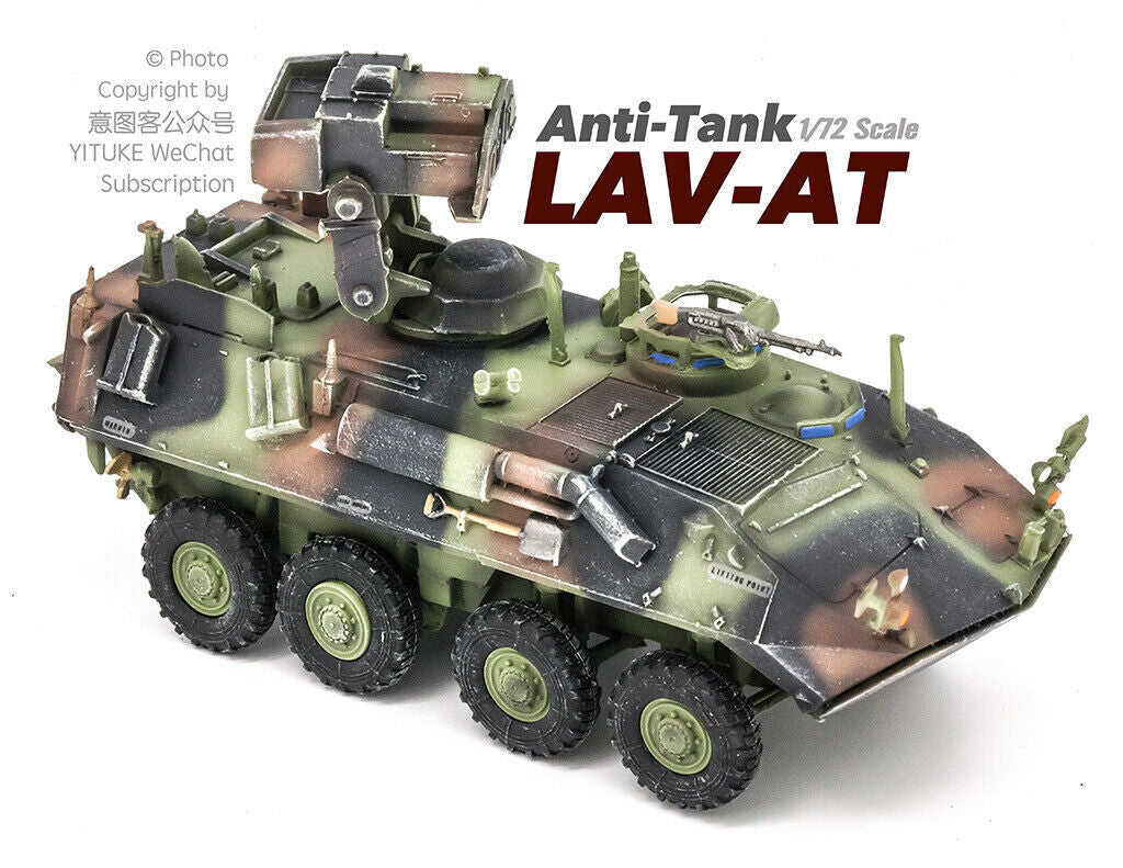 UNISTAR 1/72 U.S. Marine Corps LAV-AT anti-tank missile launcher PVC model