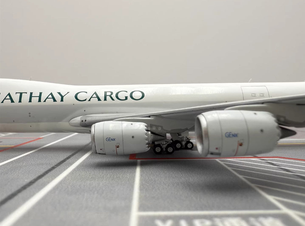 1:400 YY Wings CATHAY PACIFIC CARGO BOEING B747-8F Plane Aircraft Diecast Model