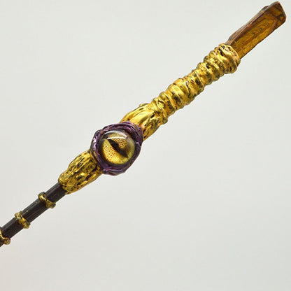 Witch Magic Wand Multicolor Natural Crystal Jewelry Fairy Stick Hair Accessories