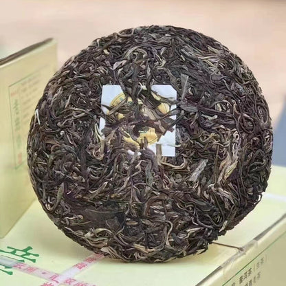 357g Yunnan Raw Puerh Tea Cake Laobanzhang Pu'er Raw Tea Pu-erh Cake Tea