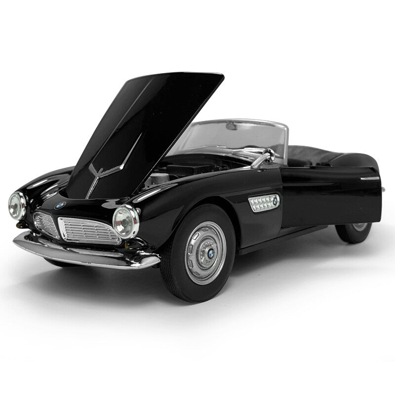 1/24 Scale BMW 507 Model Car Diecast Toy Cars Boys Toys Men Collection Black