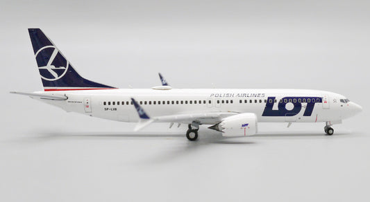 1:400 JC Wings LOT BOEING 737 MAX 8 Passenger Plane Diecast Aircraft Model