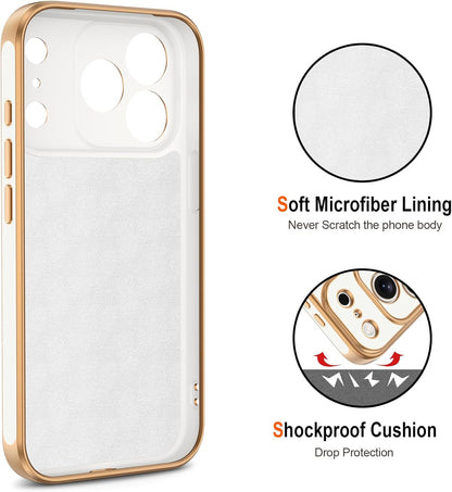 for Iphone 17 Pro Case with Ring Stand, 360° Rotatable Ring Holder Magnetic Kick