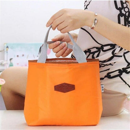 Portable Waterproof Insulation Bag Korean Style Picnic Lunch Travel Bags Fashion