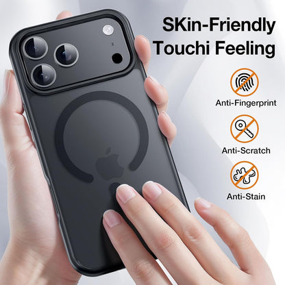 3 in 1 Strong Magnetic Case for Iphone 17 Pro Max,1X Screen Protector +1X Camera