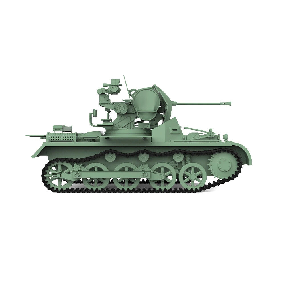 SSMODEL SS72705 1/72 25mm Military Model Kit German Flakpanzer I Ausf. A