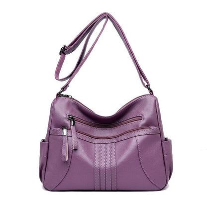 Women Shoulder Bag Soft Leather Large Bag Female Bags Ladies Handbag
