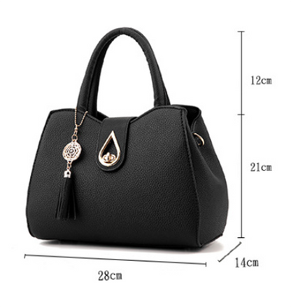 Women Faux Leather Shoulder Bag Tote Purse Handbags Messenger Crossbody Satchel