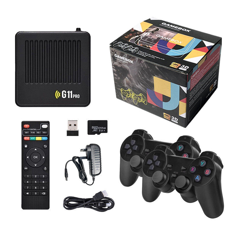 G11Pro Video Game Console 64G/128G/256G Retro Gaming Player Box for Android 9.0