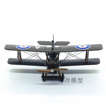 1/72 Scale World War I British Fighter SE.5a Camel Biplane Alloy Fighter Model