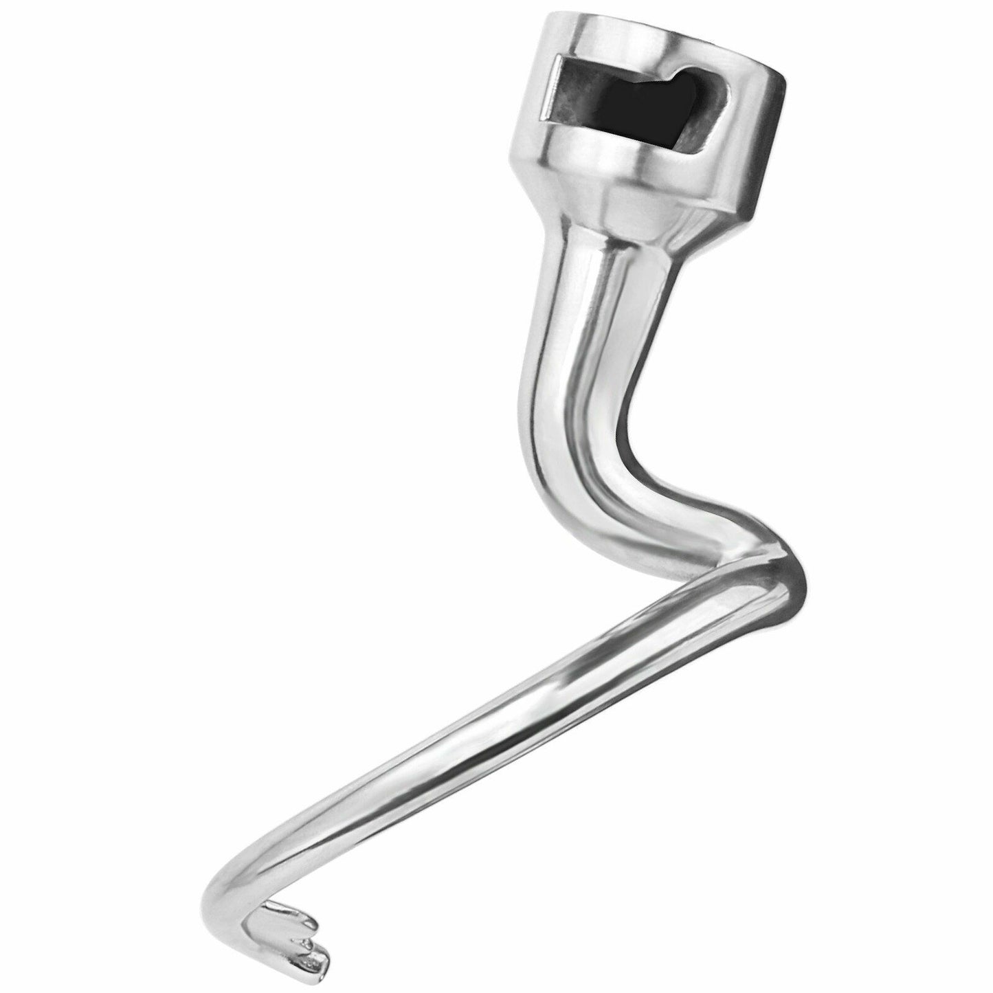 Metal Spiral Dough Hook KitchenAid Bowl Mixer Spiralizer Silver Stainless Steel