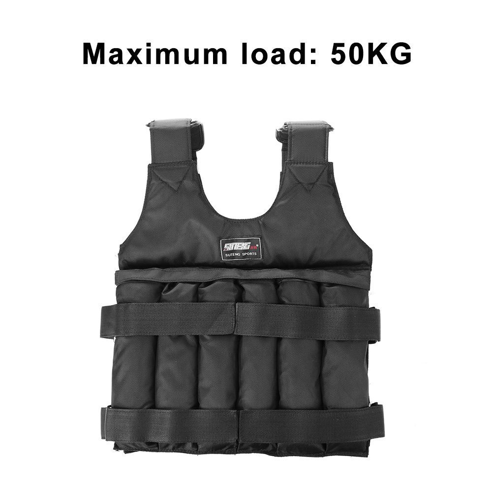 Loading Weight Vest Weight Training Workout Fitness Equipment Adjustable Coat