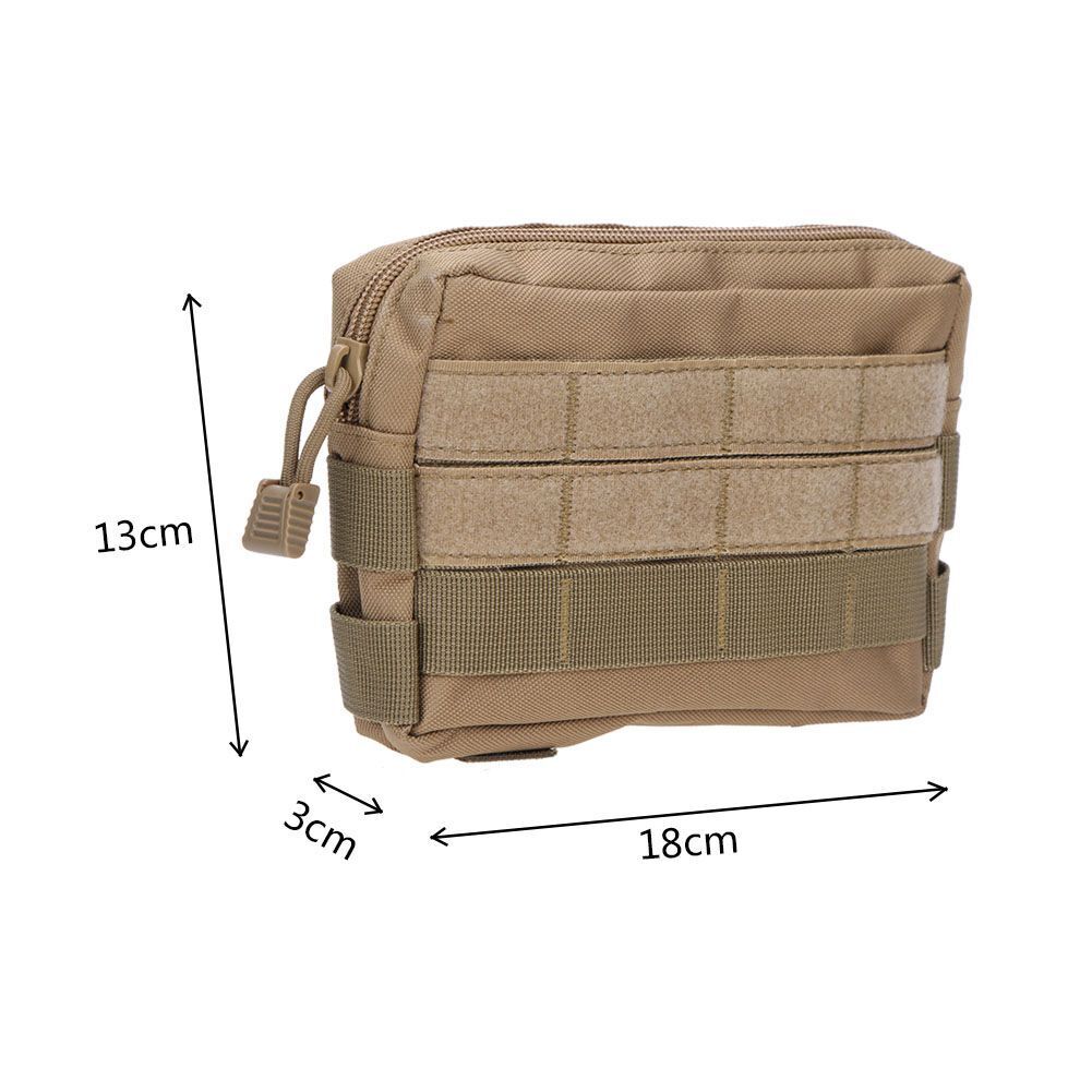 Military Army Gear Tactical Vest Chest Rig Bag Radio Harness Front Pouch Holster