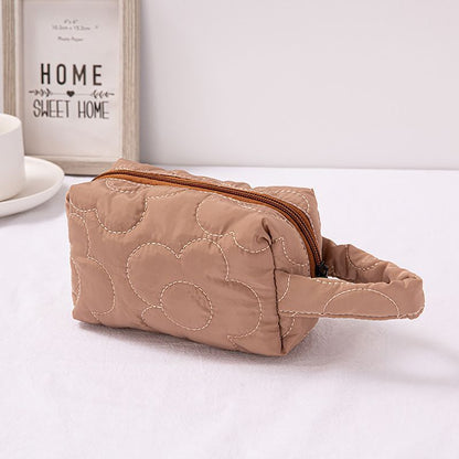 Plush Cosmetic Bag Soft Candy Makeup Purse Travel Storage Organizer Toiletry Bag