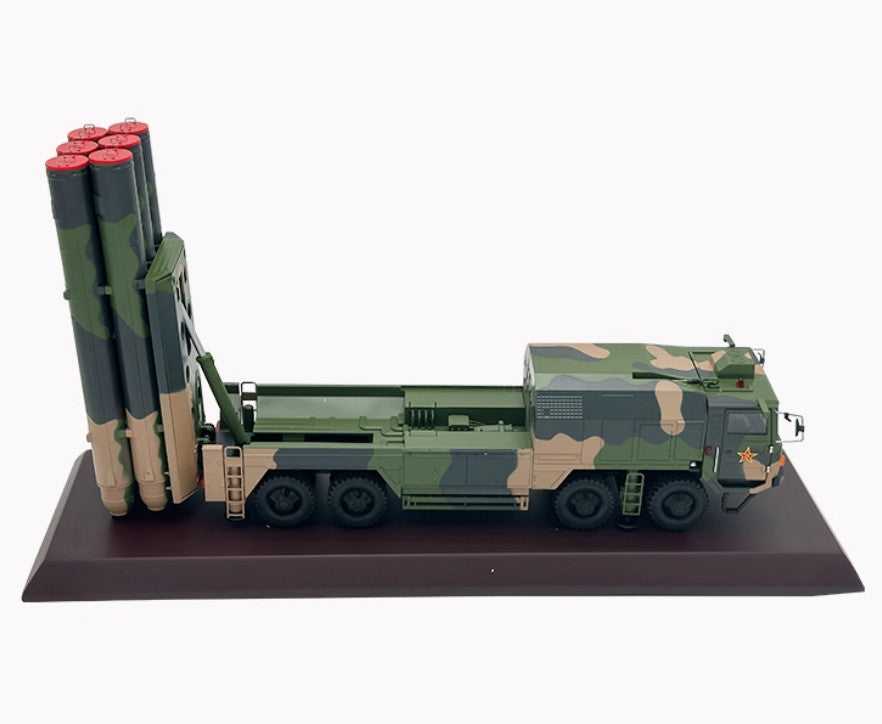 47CM 1:32 China HQ-19 Surface to Air Missile System Launcher Truck Diecast Model