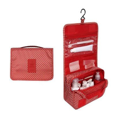 Traveling Cosmetic Bag Nylon Waterproof Makeup Purse Storage Pouch 24*9*18.5 CM
