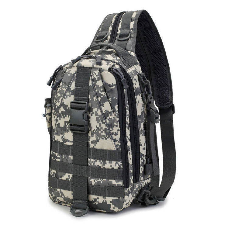 Military Tactical Backpack Army Camouflage Shoulder Bag Riding Hiking Camping