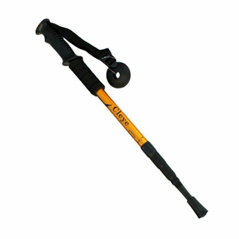 Nordic Walking Pole 4 Section Anti Shock Trekking Poles Telescopic Sticks Hiking