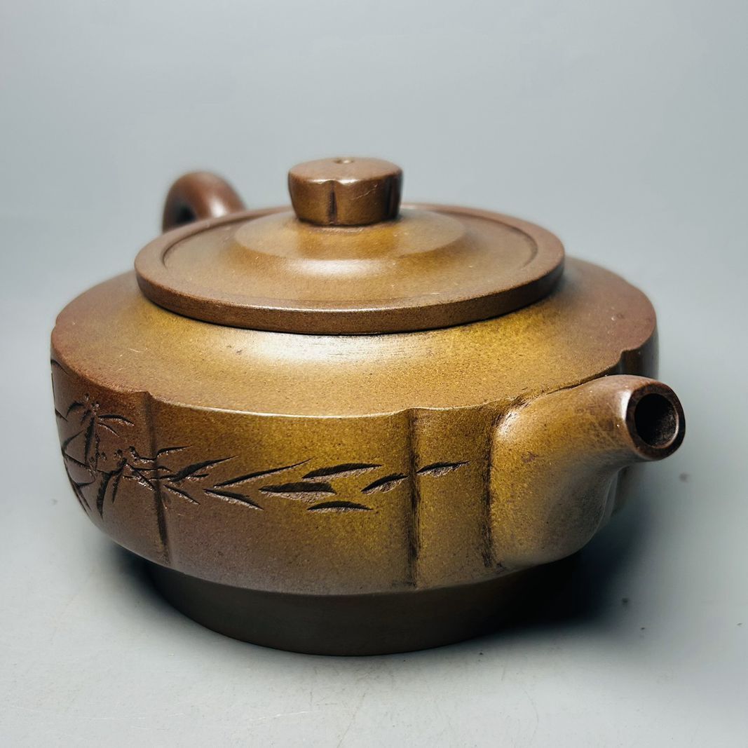 Vintage Chinese Yixing Purple Clay Teapot Zisha Ceremony Fashion Gift Teaware