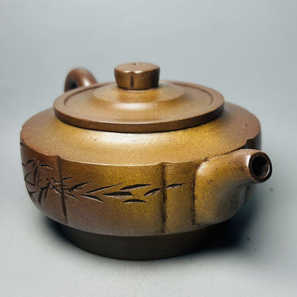 Vintage Chinese Yixing Purple Clay Teapot Zisha Ceremony Fashion Gift Teaware