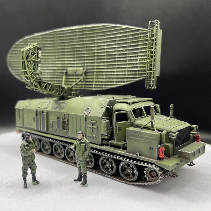 1:72 AM Long Track S-band Search Radar Vehicle Resin Military Truck Model