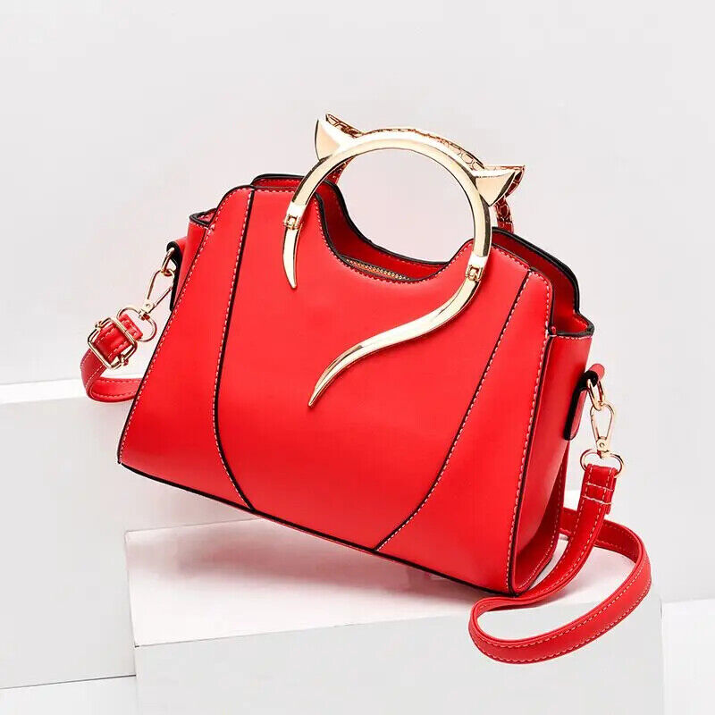 Handbag Women Purse Brand PU Leather Shoulder Bag Crossbody White