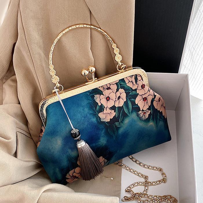 Women Shoulder Crossbody Bag Women's Handbags Autumn Flowers Bags Bag