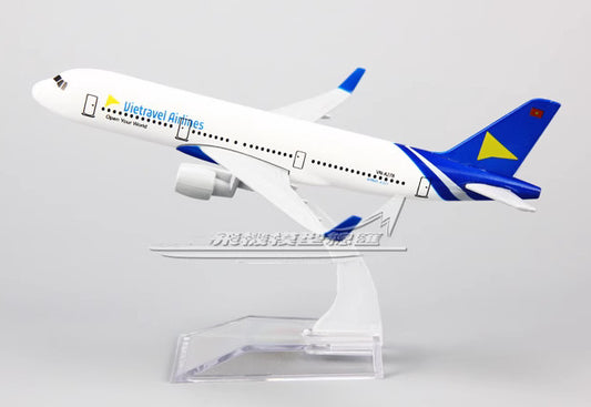 16CM Vietravel Airlines AIRBUS A321 Passenger Airplane Diecast Aircraft Model