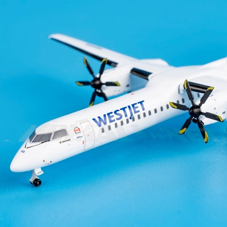 1:400 GeminiJets WestJet Airlines Bombardier Q400 Diecast Aircraft Model