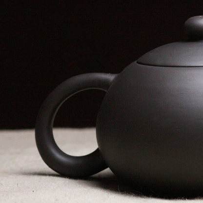 Chinese Tea Pot Yixing Zisha Purple Clay Tea Pot Small Kungfu Pot Three Tea Cups