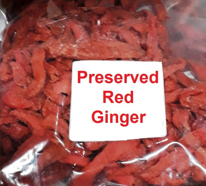 Natural Preserved Red Ginger Asian Chinese Snack Free Shipping HELLOYOUNG