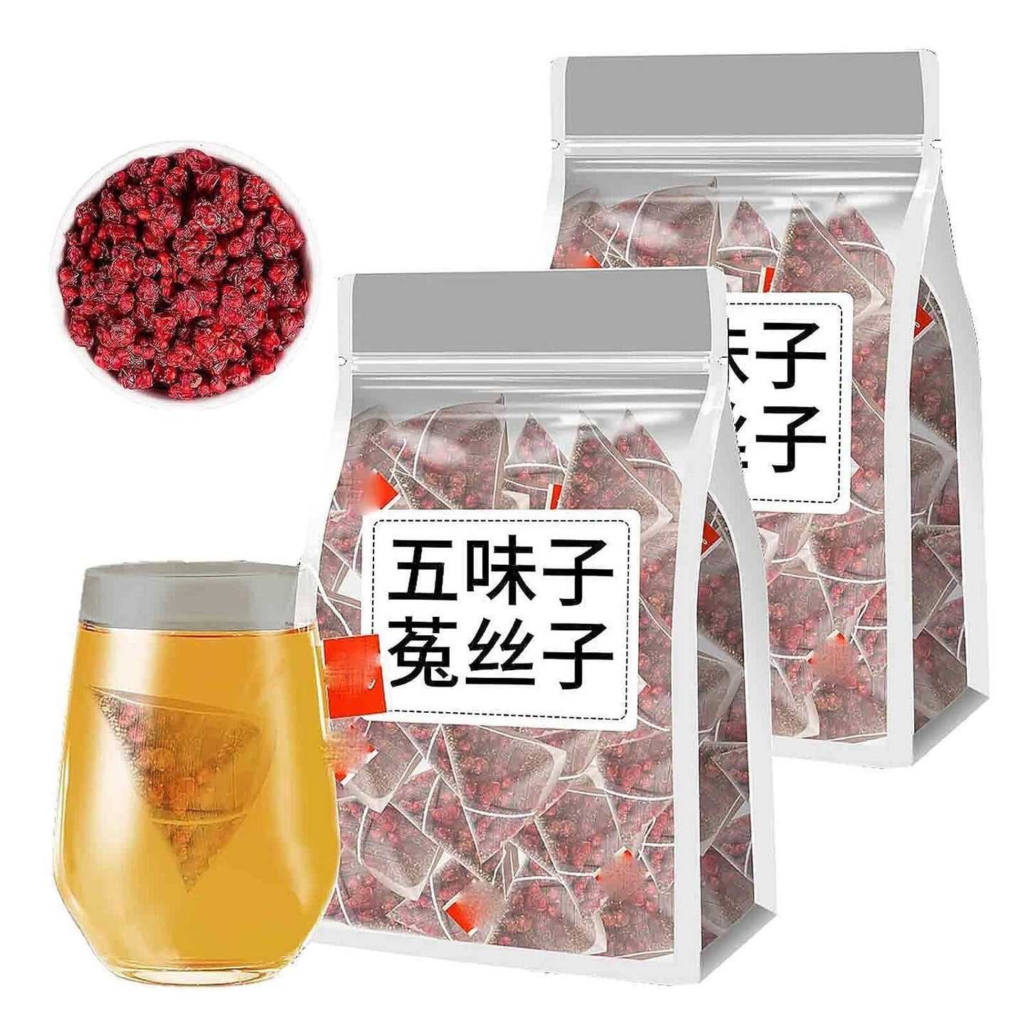 【Men’s Essentials】 Five Flavors Goji Berry Tea, Five Flavors Wolfberry Tea