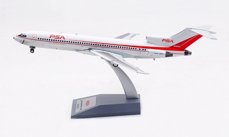 1:200 24CM InFlight PSA BOEING 727-200 Airplane Plane Diecast Aircraft Model
