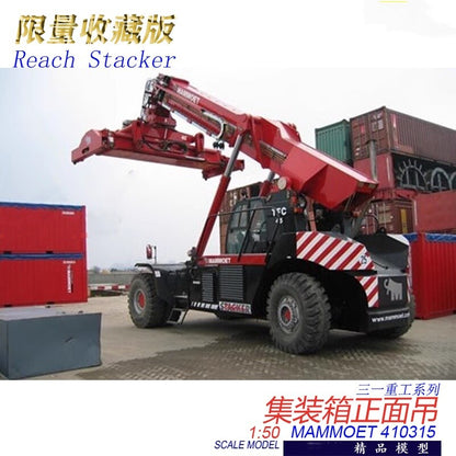 1:50 SANY MAMMOET 410315 Reach Stacker Construction Machine Diecast Model