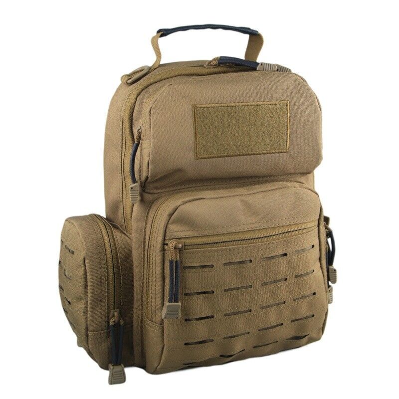 Mens Backpack Tactical Sling Shoulder Bag Molle Travel Chest Pack Outdoor Hiking